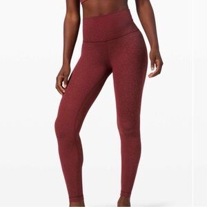 Lululemon Align Pant 28" *Engineer Print
City Camo Chianti Multi Align Pant